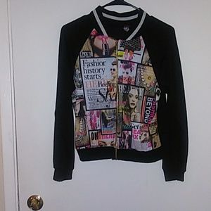 Soft Black Magazine Jacket